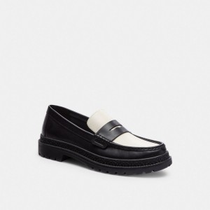 Men Coach Cooper Loafers Black | IN_CH67866