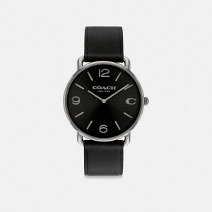 Men Coach Elliot 41 Mm Watches Black | IN_CH85067
