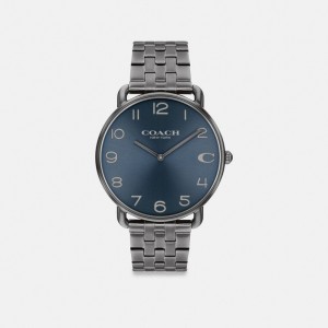 Men Coach Elliot 41 Mm Watches Grey | IN_CH23381