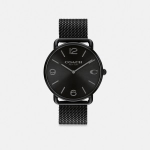 Men Coach Elliot 41 Mmout Watches Black | IN_CH68732