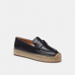 Women Coach Camilla Espadrille Black | IN_CH12898