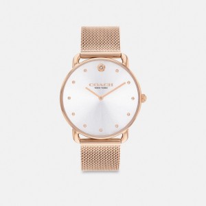 Women Coach Elliot 36 Mm Watches Rose Gold | IN_CH28979