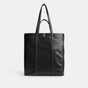 Women Coach Hall Tote Bag Black | IN_CH49472