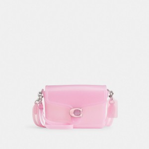 Women Coach Jelly Tabby Light Anitique Nickel Crossbody Bags Light Pink | IN_CH89682