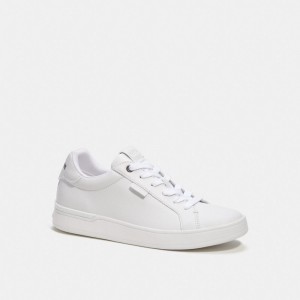 Women Coach Lowline Low Top Optic Sneakers White | IN_CH42374